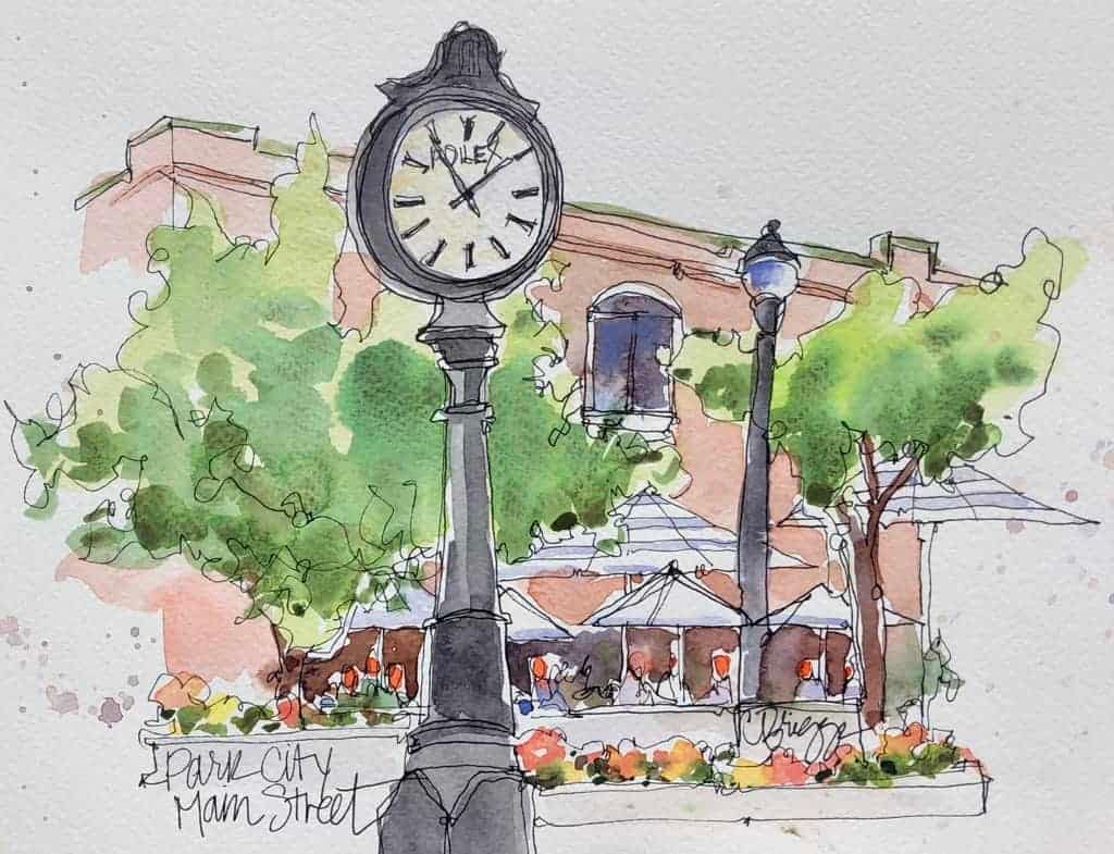 A Charming Painting Experience i n Park City Utah 1 © Cindy Briggs