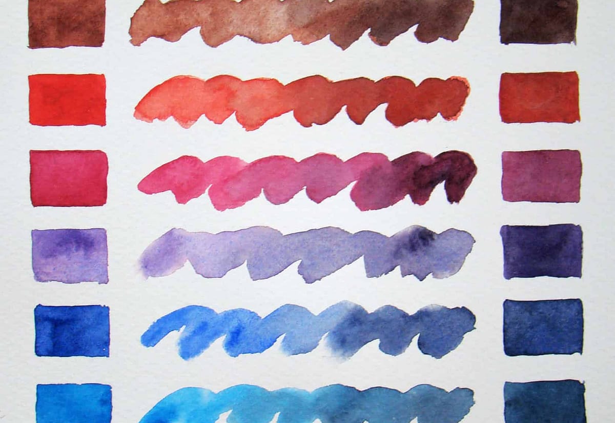 Neutral Tint Palette Color Swatches