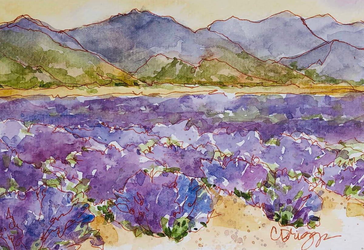 how to plan out a watercolor painting