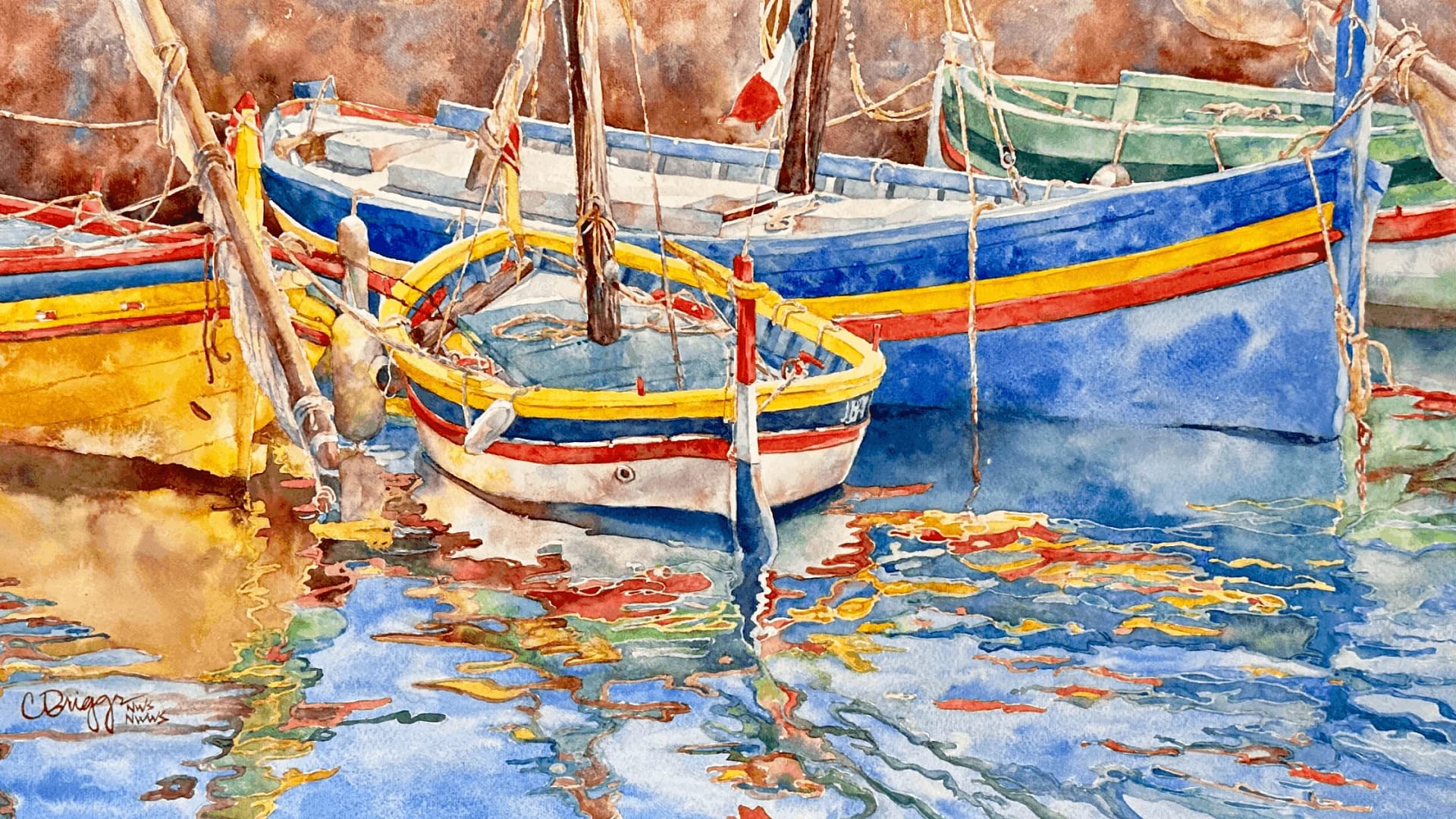 1 Collioure, France Fishing Boats